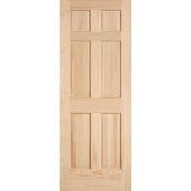 6-Panel Interior Door