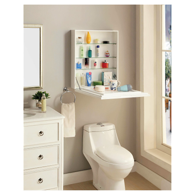 Armoire à pharmacie décorative, 22" x 26", blanc RONA