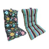 High back cushion
