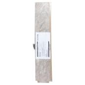 Dosseret pour comptoir, stratifié, 25 1/2