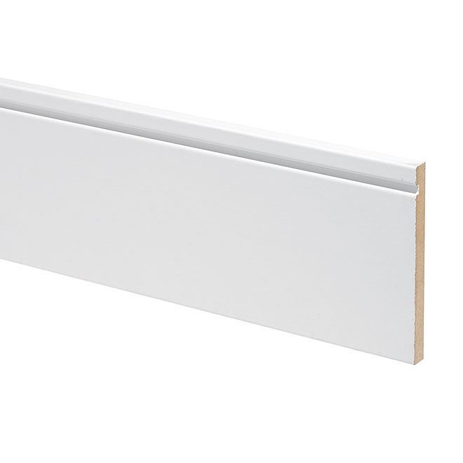 Primed MDF Baseboard RONA