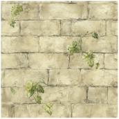 papier peint effet brique