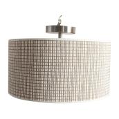 2-light semi-flushmount