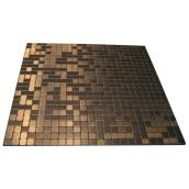 Brushed Steel Self-adhesive Tiles