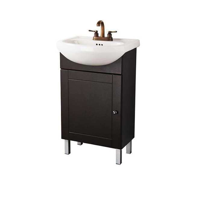 One-Door Vanity - Chocolate RONA