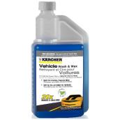 Vehicle wash and wax