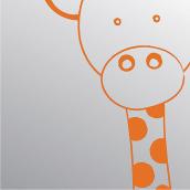 Miroir girafe