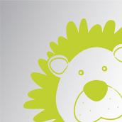 Lion mirror