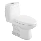 Elongated 1-Piece Toilet