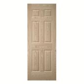 Porte à 6 panneaux  