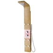 Column shower faucet