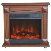 Fireplace & mantel