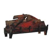 Crackling log