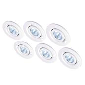 Set of 6 Recessed Light Fixtures