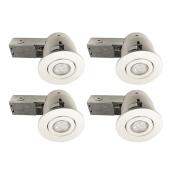 Set of 4 recessed fixtures