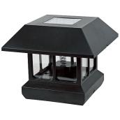 Set of 4 Solar Garden Lights for Posts