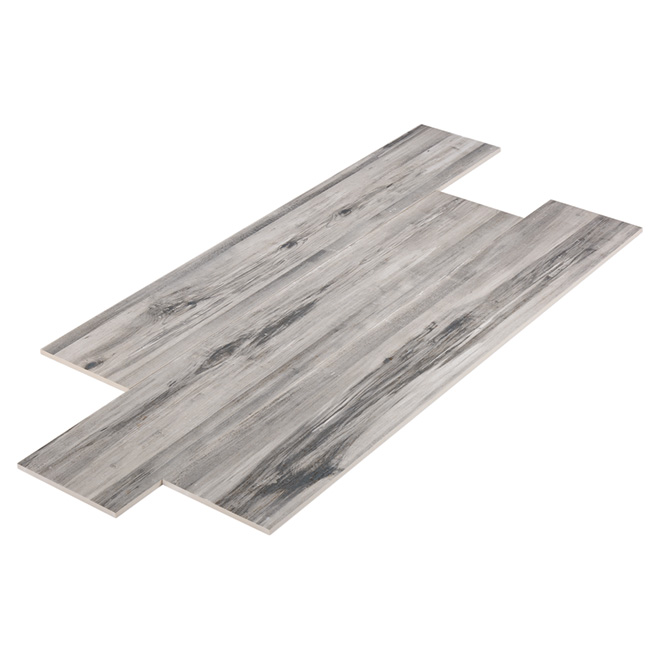 Tuiles de porcelaine, mur/plancher, Wami, gris  RONA