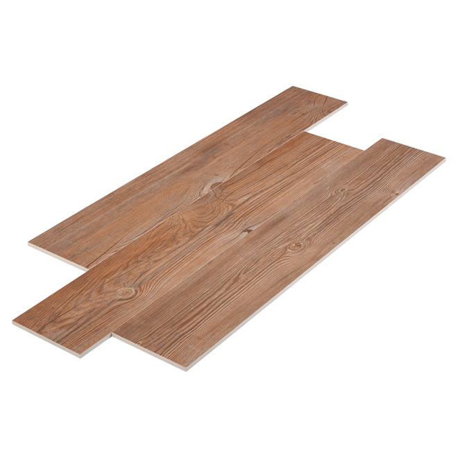 Tuiles de porcelaine, mur/plancher, Konstantin, brun  RONA