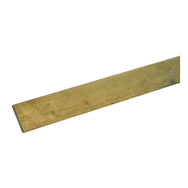 planche pour patio en bois traité 5 4 po x 5 po x 10 pi select bois