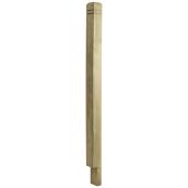 Pressure-Treated Deck Post