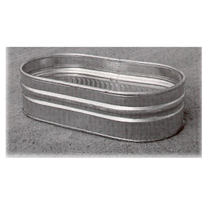 Stock Tank Galvanized 44 Gal. Capacity 24" x 12" x 48" RONA