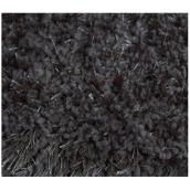 Shag Area Rug - 4' x 6' - Polyester - Grey