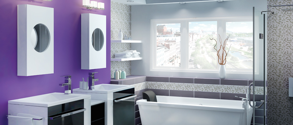 Salle de bain contemporaine