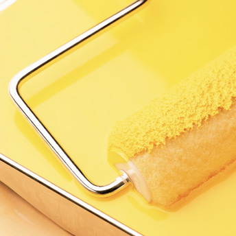 Remember, the smoother the surface to be painted, the smaller the nap of the roller.