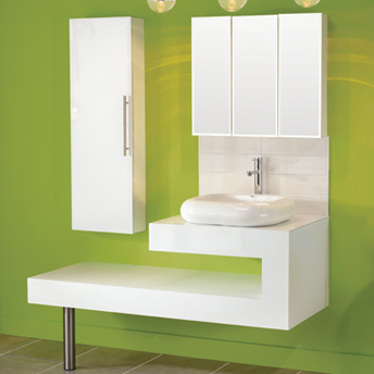Wall cabinet and vanity unit