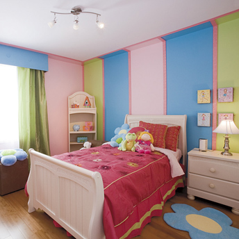 Simple stripes are an easy addition that make a dramatic impact.