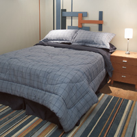 At this age, teens' tastes (like their moods!) change rapidly for bedding and window coverings