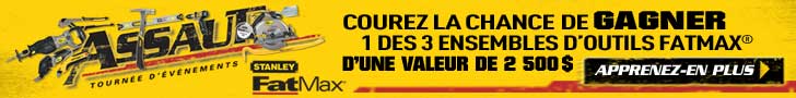 Gagnez 1 des 3 ensembles d'outils Fatmax d'une valeur de 2 500$