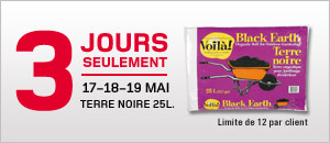 3 jours seulement - Terre noire 
