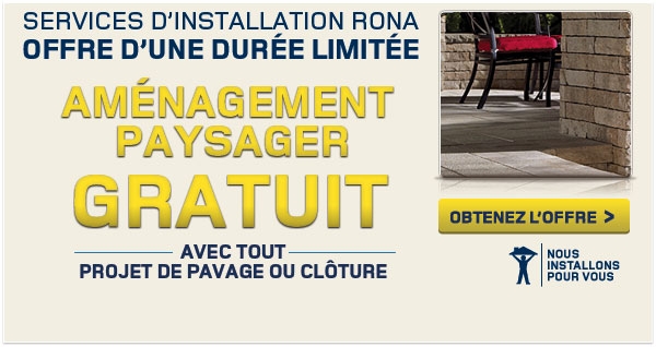 Offre Installation - pavage