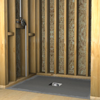 Add fibrocement board on the floor instead of plywood
