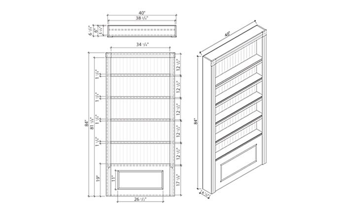 Build a China Cabinet - CONSTRUCTION PLANS | RONA