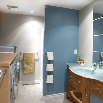 Install a bathroom fan
