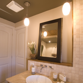 Install a bathroom fan