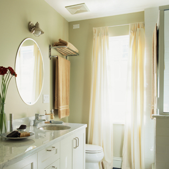 Install a bathroom fan