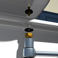 Shut off the water supply before removing the toilet