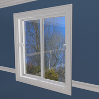 Nail the interior frame