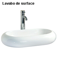 Lavabo de surface