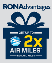 Get up to 2 times AIR MILES rd reward miles