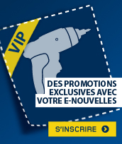 Promotions exclusives avec votre e-Nouvelles