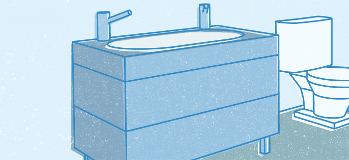 Armoires salle de bain et salle de lavage &eacute;coresponsables