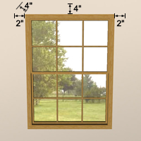Visser les supports et poser la tringle de rideaux au dessus de la fenêtre