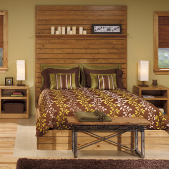 Build Bedroom Furniture With Pine Boards Construction