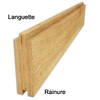 Tongue and groove wood assembly