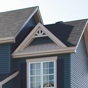 Asphalt shingles are available in hundreds of colours