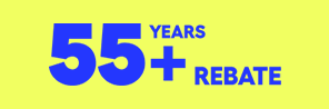 Rebate 55+